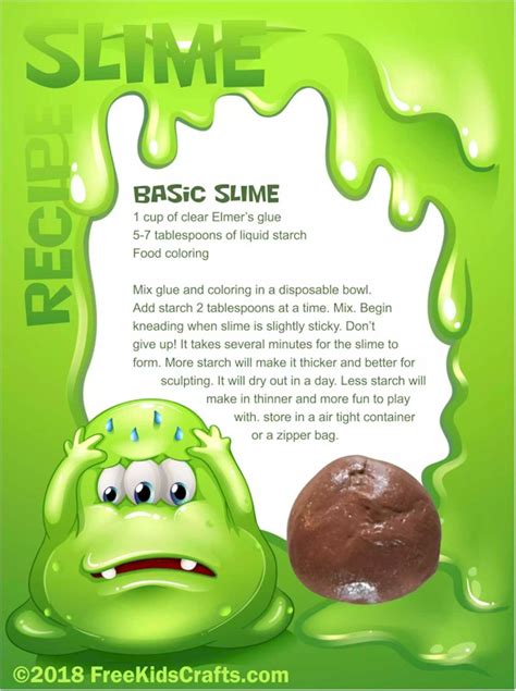 Basic Slime Recipe