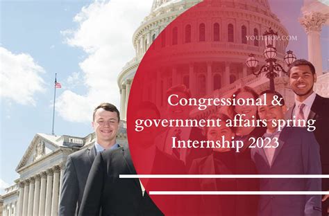 Congressional & government affairs spring 2023 - Youth Opportunities