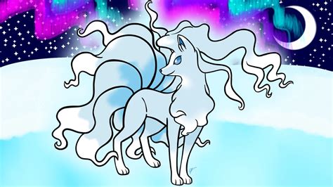 Alolan Ninetales by Kycrio on DeviantArt