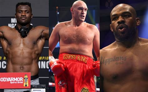 Jon Jones: Tyson Fury vs. Francis Ngannou vs. Jon Jones: Height, weight ...