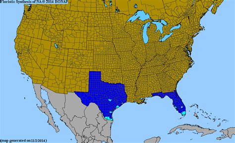 2013 BONAP North American Plant Atlas. TaxonMaps