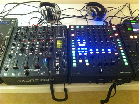 The best DJ mixers available today: Allen and Heath Xone DB4 and Rane ...