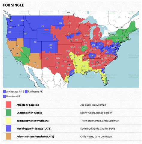 PACKERVILLE, U.S.A.: Week 9 TV Maps