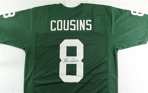 Kirk Cousins Signed Michigan State Jersey (JSA COA)