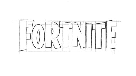 How to Draw the Fortnite logo (4 Simple Steps) - FakeClients Blog