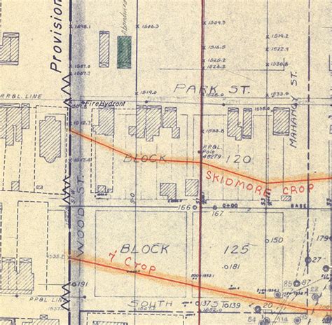 1967 Map of Centralia PA Coal Mine Fire - Etsy