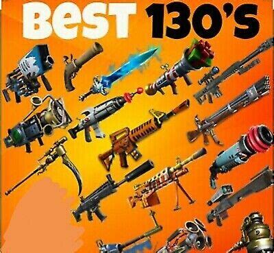 Best 130 Weapons x50 God Roll Fortnite Save The World | eBay