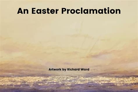 An Easter Proclamation 900x600 | First Presbyterian Church of Hudson WI