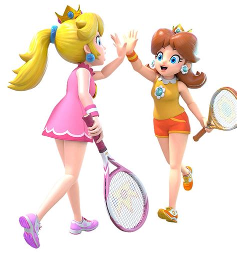 Peach & Daisy from Mario Tennis Aces #illustration #artwork #gaming #videogames #characterdesign ...