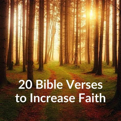 Wonderful Bible Verses About Faith - Beautiful Scenes – Bible Verses To Go
