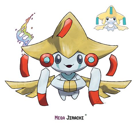 Mega Jirachi by LeafyHeart on DeviantArt