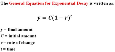 Exponential Decay Equation - Diy Projects