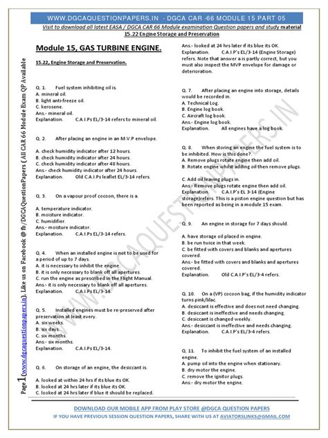 Dgca Module 15 Part 6 PDF | PDF | Rotating Machines | Engines