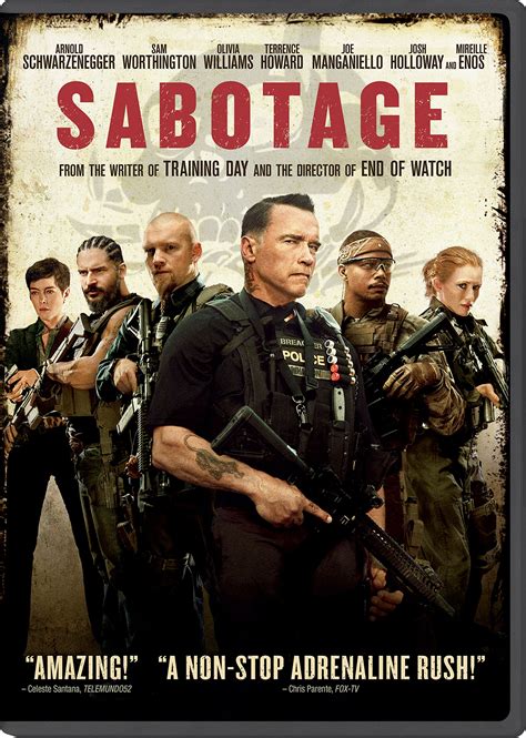 Sabotage DVD Release Date July 22, 2014