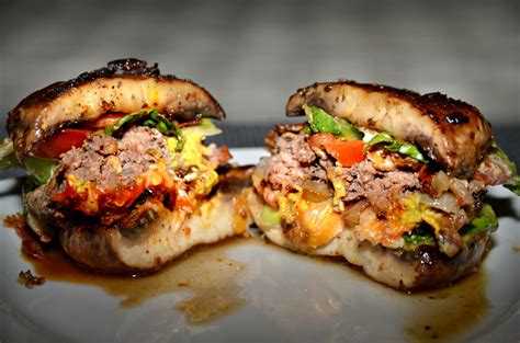 Portobello Mushroom Burger Bun Recipe [Guilt Free] | Recipe | Recipes, Food, Cooking recipes
