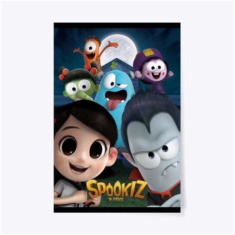 [Spookiz] Spookiz The Movie 1 Wall Art - Black - Design By Keyring Co ...