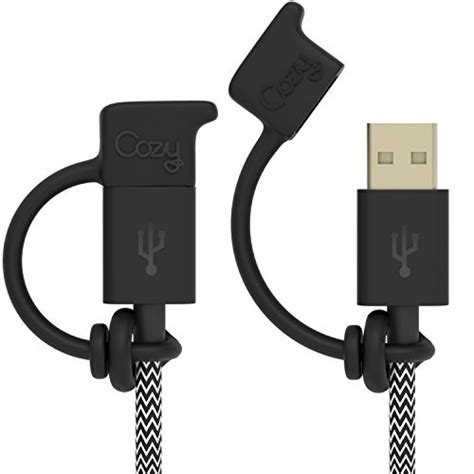 cozy usb caps/covers for usb a cables with dust protection, protects during travel, portable ...