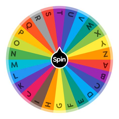 What letter | Spin The Wheel App