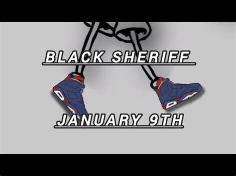 Black Sheriff - January 9th (official lyrics video) - YouTube