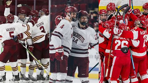 Hockey East Sends Three to NCAA Tournament - Hockey East Association