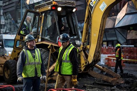 Water Main Break Repair Underway on Cody Street