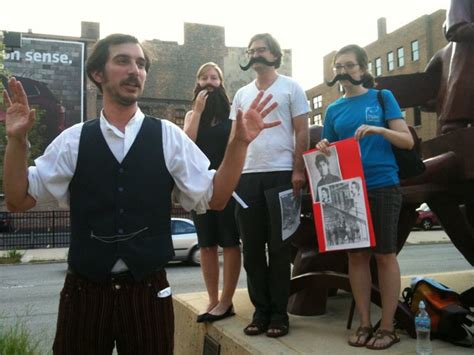 Haymarket Riot reenactment, Chicago, 2011