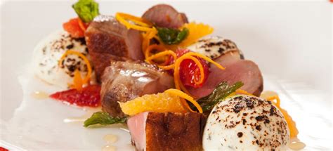 Citrus Seared Duck Breast with Goat Cheese | Maple Leaf Farms