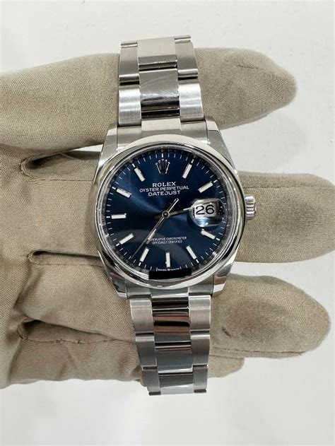 Rolex Datejust 36mm Blue Dial – Exclusive Time Zone