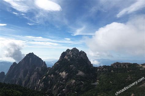 Huangshan Mountain Autumn Weather in October, November 2024