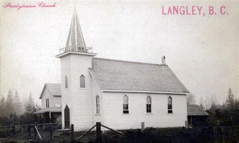 Historical photos photographs of Langley British Columbia