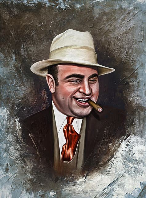 Al Capone Digital Art by Andrzej Szczerski - Pixels