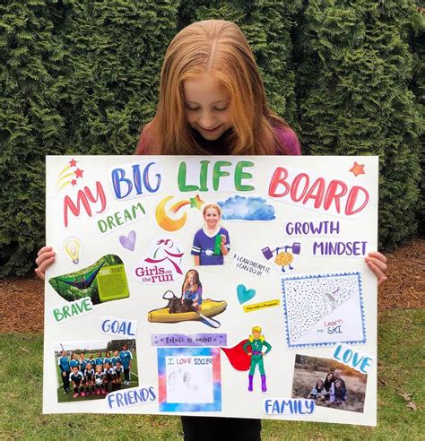 My Big Life Board Challenge for Kids – Big Life Journal Vision Board Examples, Vision Board ...