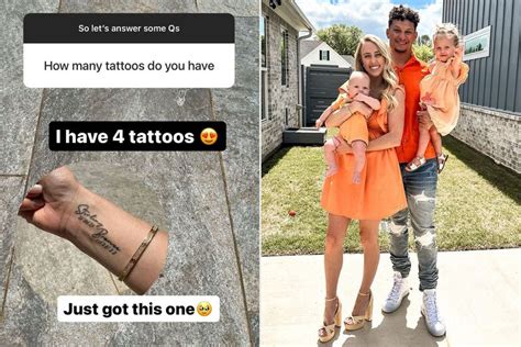 Brittany Mahomes Shows Off New Tattoo Dedicated to Kids: Photo