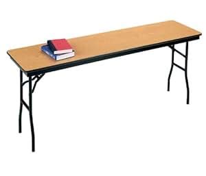 Amazon.com : Correll Narrow Folding Table 18" wide x 96" long : Office ...