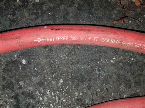 100' feet of 3/4" i.d. hose for jackhammer, compressor, air tools ...