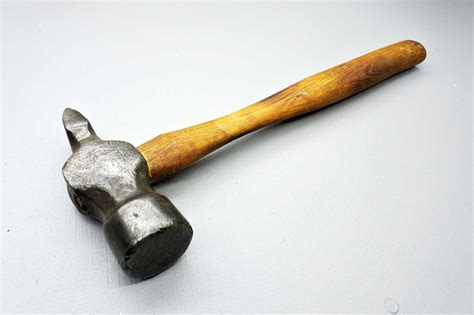 Vintage Cross Peen Hammer With Good Handle - Tool Exchange