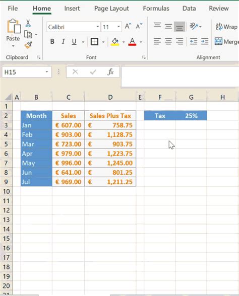 Top Excel How To Convert Formula To Value Gif Formulas - Vrogue