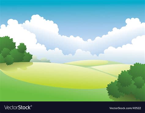 Garden Royalty Free Vector Image - VectorStock