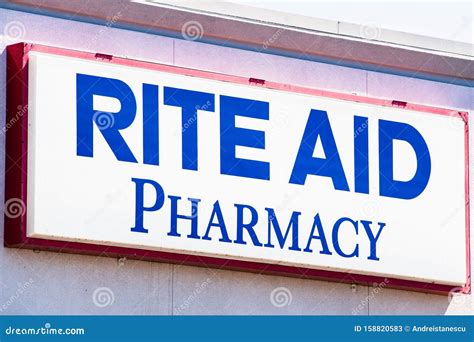 September 12, 2019 Santa Clara / CA / USA - Close Up of Rite Aid Pharmacy Logo; Rite Aid ...