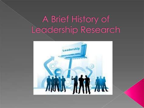 A brief history of leadership research (6) | PPT