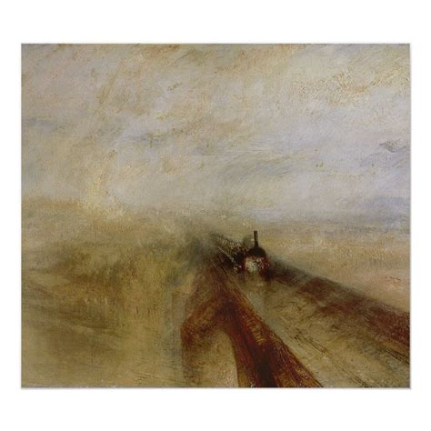 Rain Steam and Speed Poster | Zazzle | Turner painting, William turner, Contemporary landscape ...