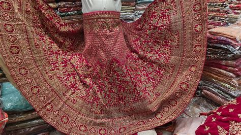 PURNIMA SAREE bridal Delhi lahanga unlimited collection..... - YouTube