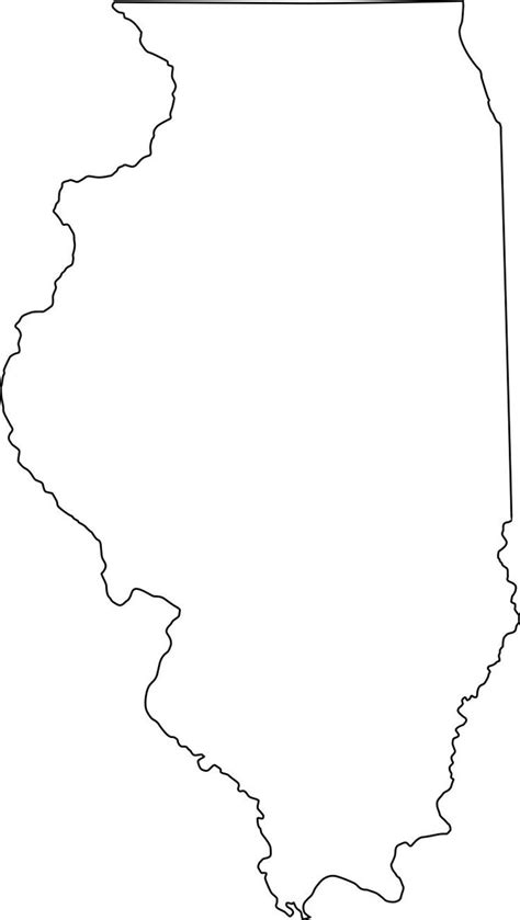 illinois outline clipart - Clipground