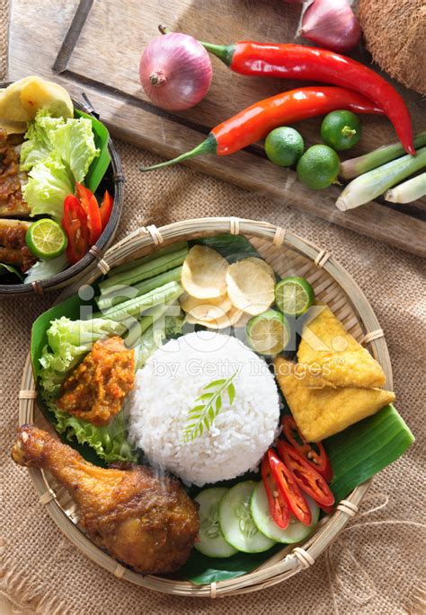 Nasi Ayam Penyet Stock Photo | Royalty-Free | FreeImages