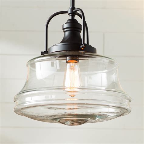 Laurel Foundry Modern Farmhouse Nadine 1-Light Schoolhouse Pendant ...