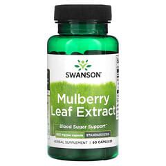 Swanson, Mulberry Leaf Extract, 500 mg, 60 Capsules