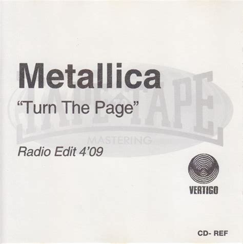 Metallica - Turn The Page (1998, CDr) | Discogs