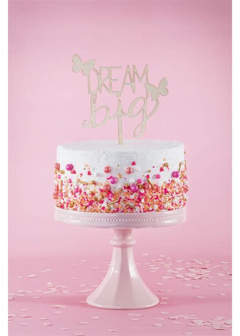 Dolly Parton Dream Big Butterfly Cake Topper - Party On!