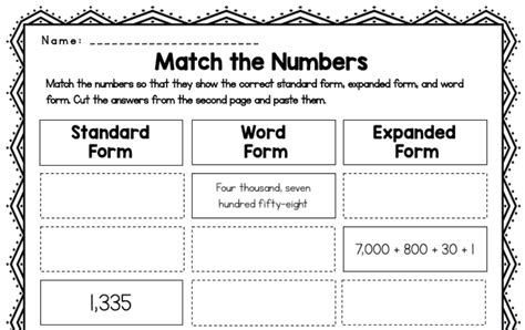 Writing Numbers In Word Form Printable Worksheets - Printable Forms ...