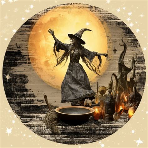 Halloween Witch Art Free Stock Photo - Public Domain Pictures